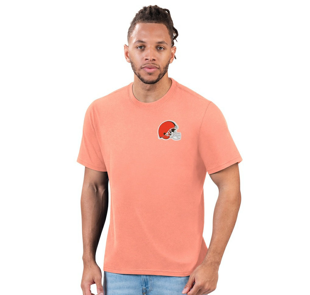 Cleveland Browns Margaritaville Flip Flop T-Shirt - Orange T-shirts