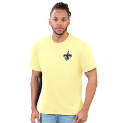 New Orleans Saints Margaritaville Flip Flop T-Shirt - Gold T-shirts