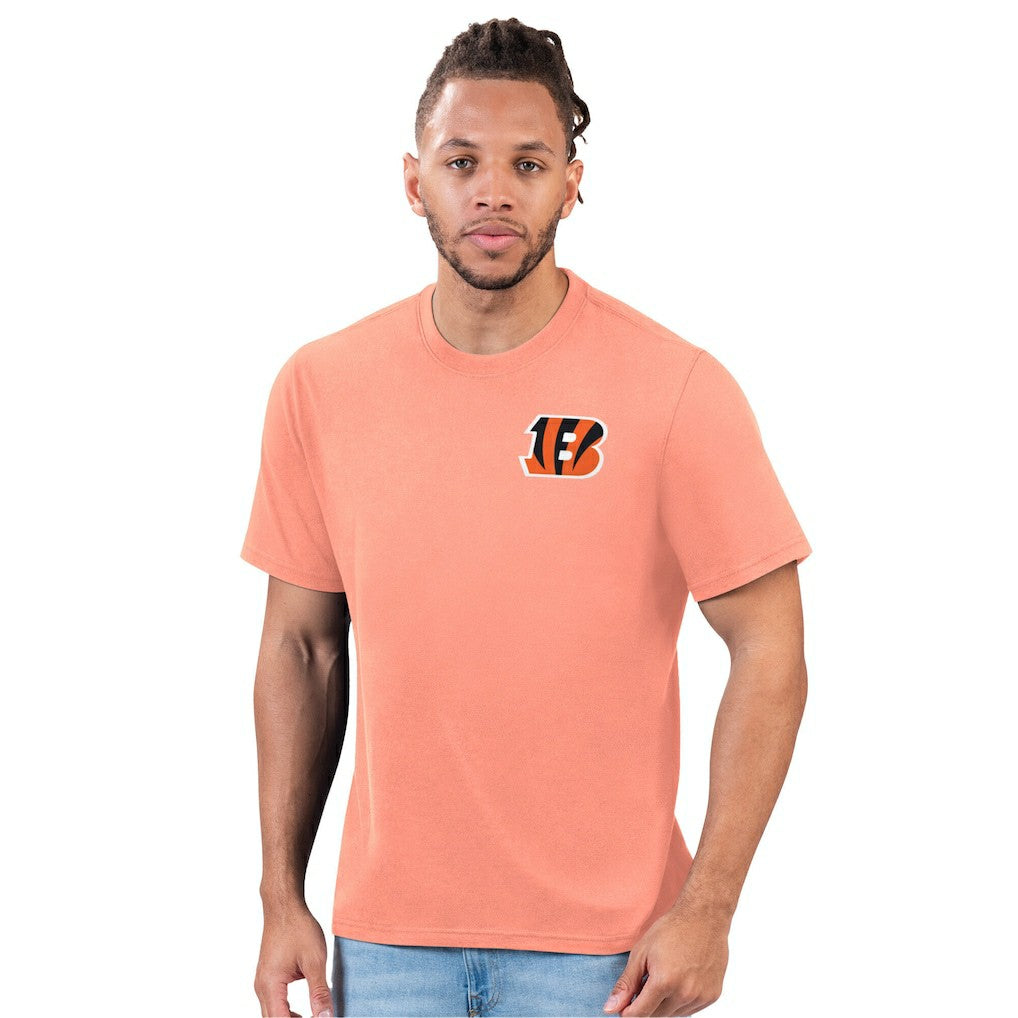 Cincinnati Bengals Margaritaville Time Flies T-Shirt - Orange T-shirts