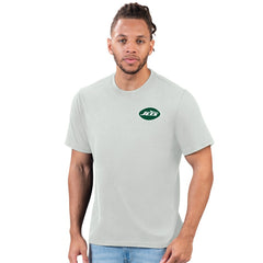 New York Jets Margaritaville Time Flies T-Shirt - Gray T-shirts