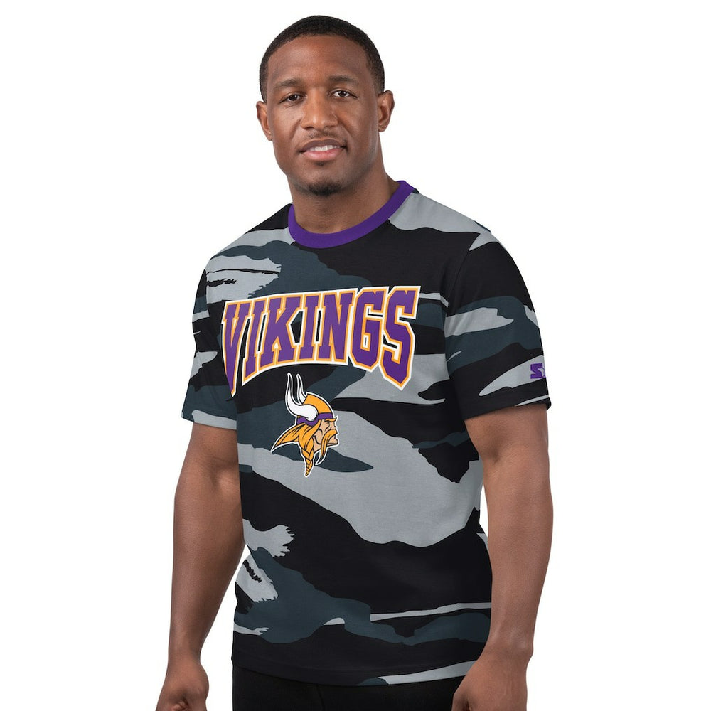 Minnesota Vikings Starter Thursday Night Gridiron T-Shirt - Gray T-shirts