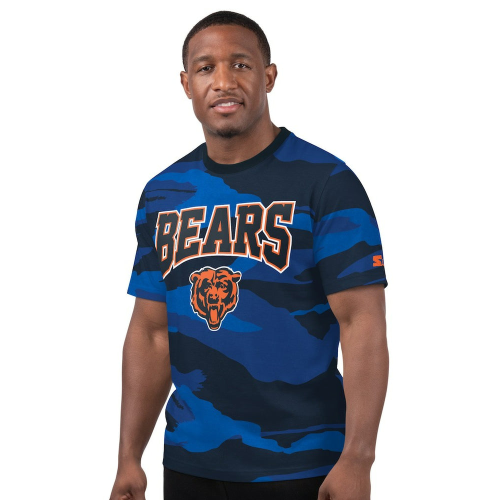 Chicago Bears Starter Thursday Night Gridiron T-Shirt - Royal T-shirts