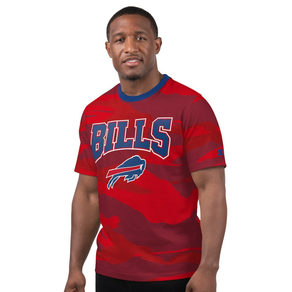 Buffalo Bills Starter Thursday Night Gridiron T-Shirt - Red T-shirts