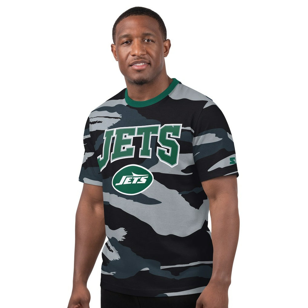 New York Jets Starter Thursday Night Gridiron T-Shirt - Gray T-shirts