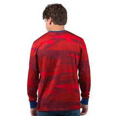 Buffalo Bills Starter Thursday Night Gridiron Long Sleeve T-Shirt- Red - Red T-shirts