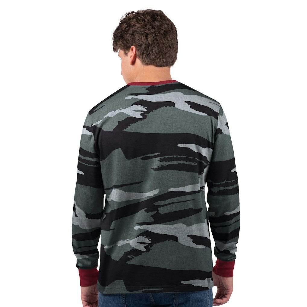 Washington Commanders Starter Thursday Night Gridiron Long Sleeve T-Shirt- Gray - Gray T-shirts