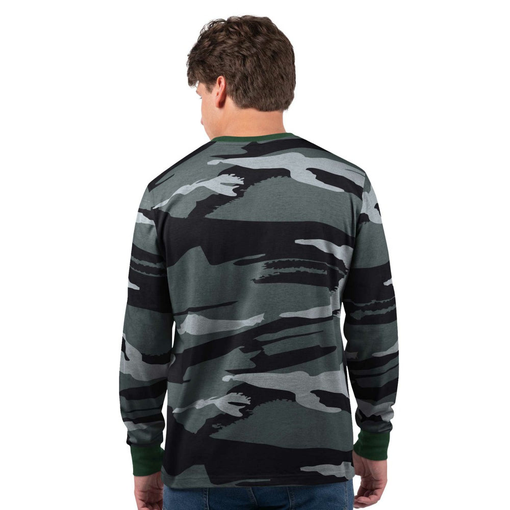 Green Bay Packers Starter Thursday Night Gridiron Long Sleeve T-Shirt- Gray - Gray T-shirts