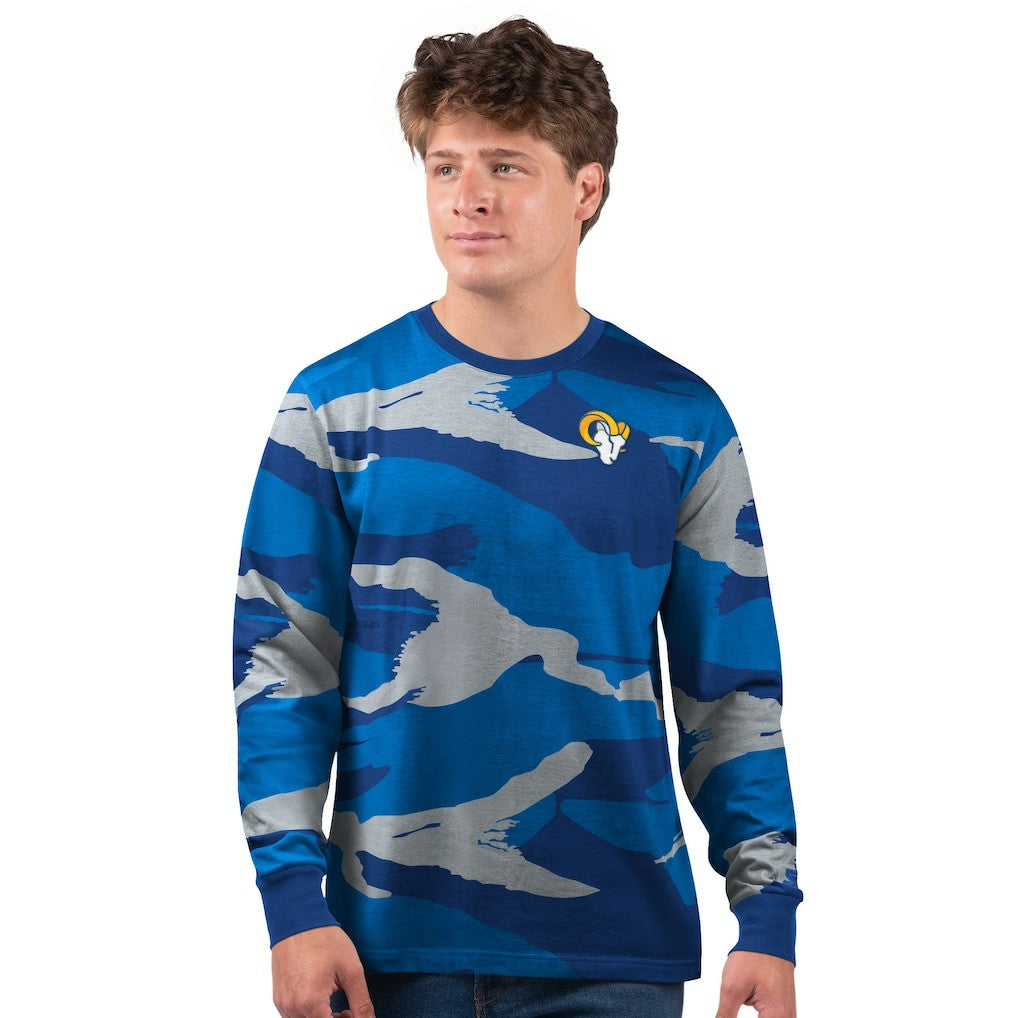 Los Angeles Rams Starter Thursday Night Gridiron Long Sleeve T-Shirt- Royal - Royal T-shirts