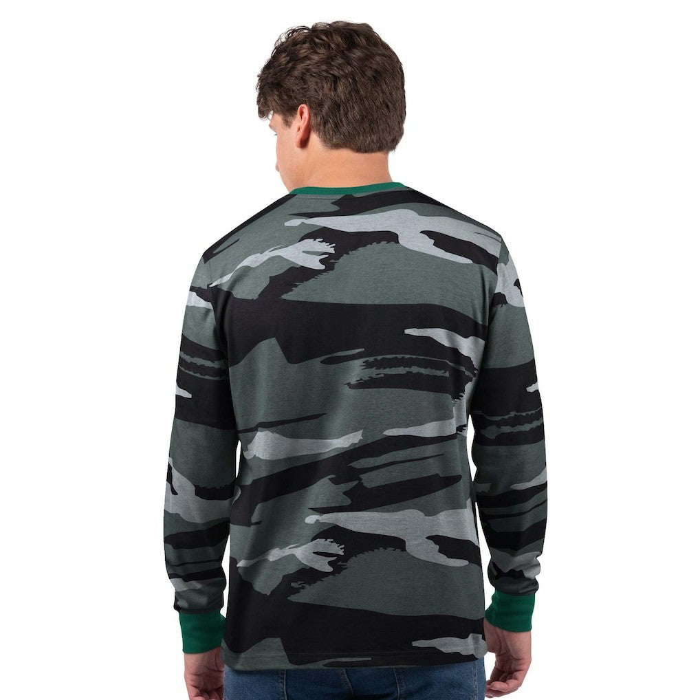 New York Jets Starter Thursday Night Gridiron Long Sleeve T-Shirt- Gray - Gray T-shirts