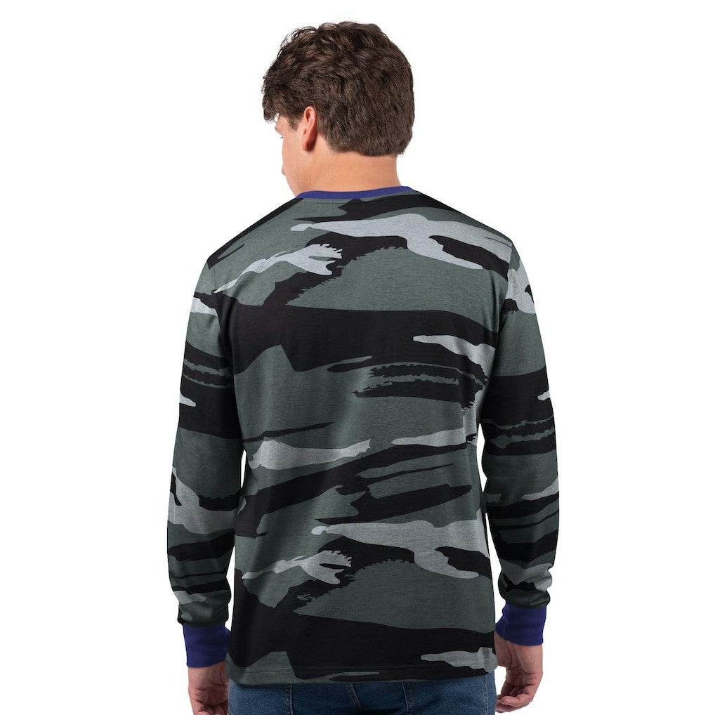 Baltimore Ravens Starter Thursday Night Gridiron Long Sleeve T-Shirt- Gray - Gray T-shirts