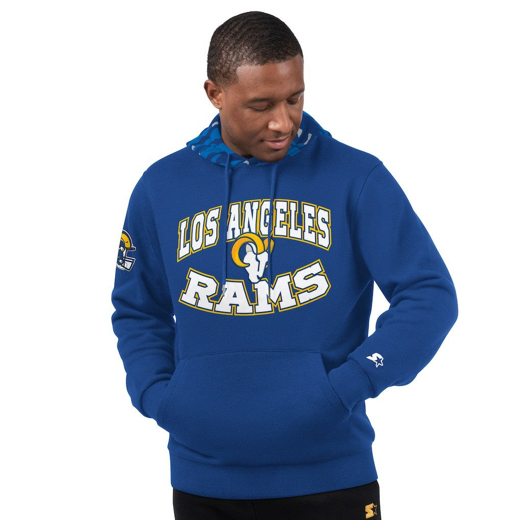 Los Angeles Rams Starter Thursday Night Gridiron Pullover Hoodie - Royal Hoodies