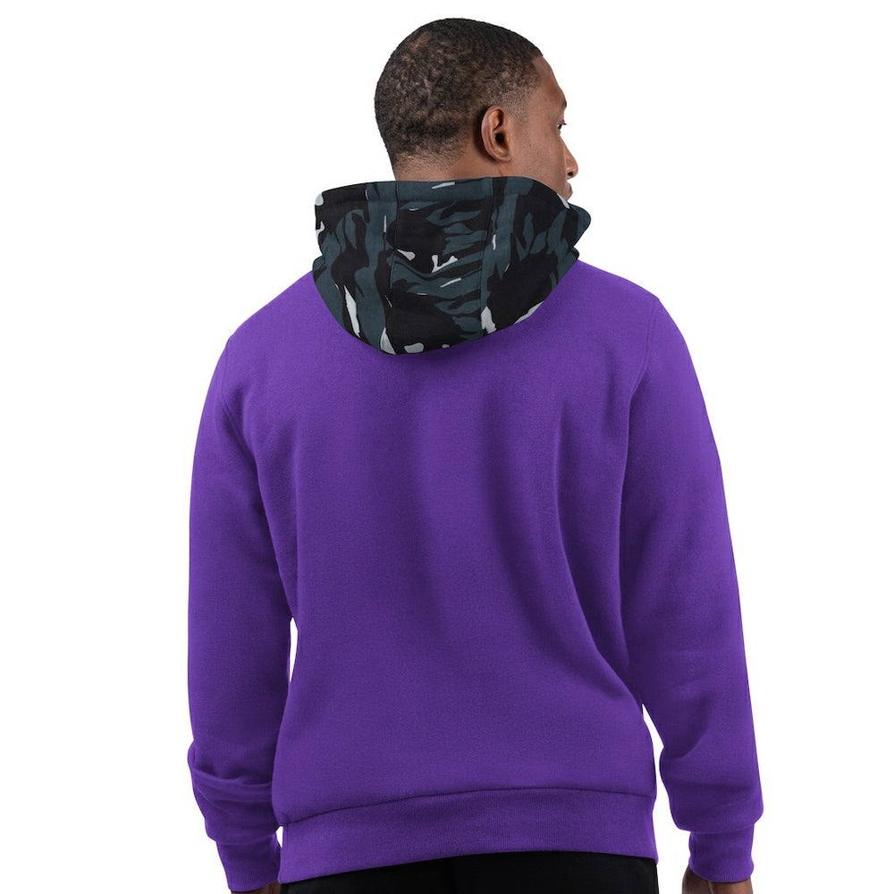 Minnesota Vikings Starter Thursday Night Gridiron Pullover Hoodie - Purple Hoodies