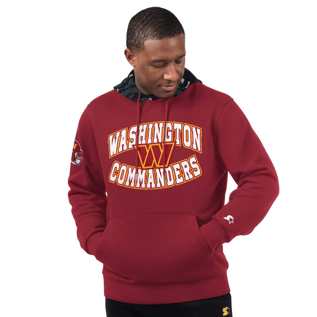Washington Commanders Starter Thursday Night Gridiron Pullover Hoodie - Burgundy Hoodies