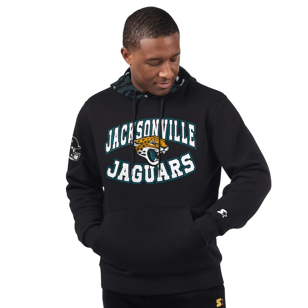 Jacksonville Jaguars Starter Thursday Night Gridiron Pullover Hoodie - Black Hoodies