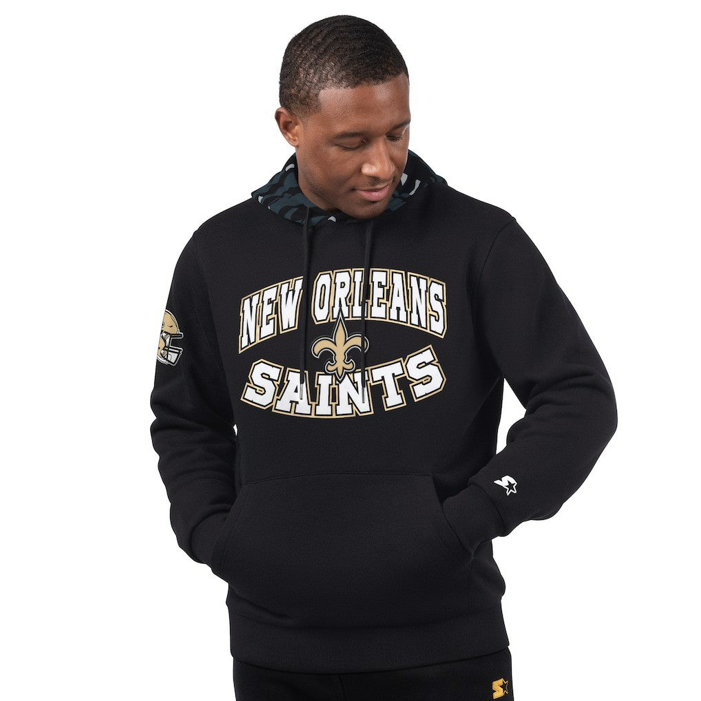 New Orleans Saints Starter Thursday Night Gridiron Pullover Hoodie - Black Hoodies