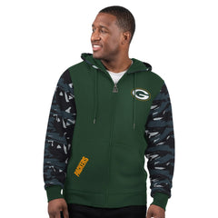 Green Bay Packers Starter Thursday Night Gridiron Full-Zip Hoodie - Green Hoodies