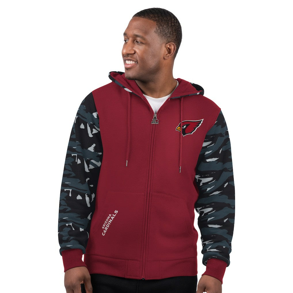 Arizona Cardinals Starter Thursday Night Gridiron Full-Zip Hoodie - Cardinal Hoodies