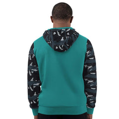 Miami Dolphins Starter Thursday Night Gridiron Vintage Logo Full-Zip Hoodie - Aqua Hoodies