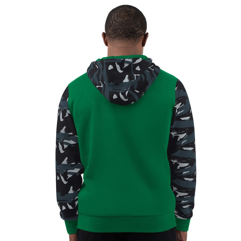 Philadelphia Eagles Starter Thursday Night Gridiron Vintage Logo Full-Zip Hoodie - Kelly Green Hoodies