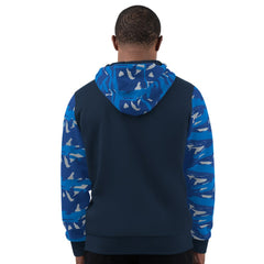 Seattle Seahawks Starter Thursday Night Gridiron Vintage Logo Full-Zip Hoodie - Navy Hoodies