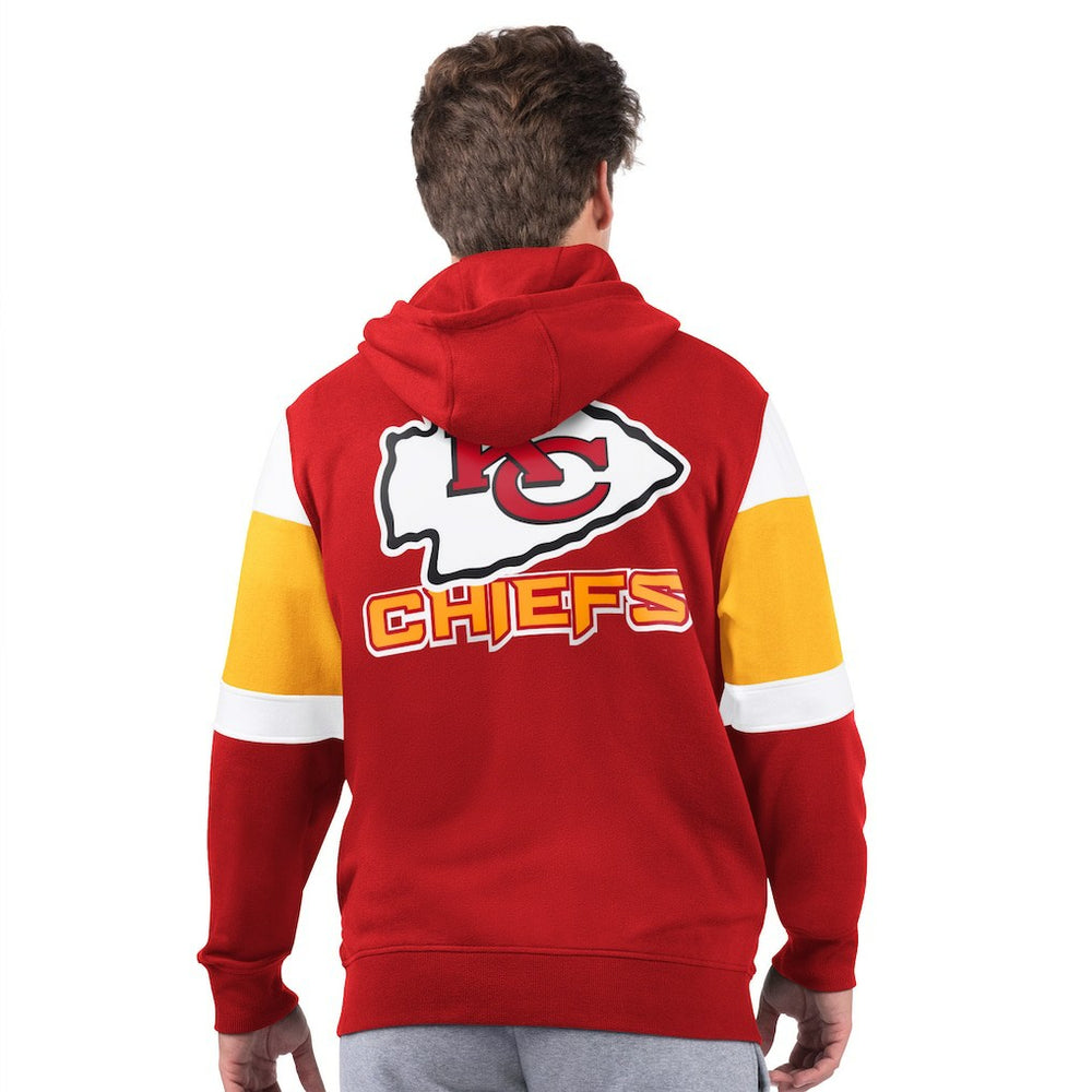 Kansas City Chiefs Starter Extreme Full-Zip Hoodie - Red Hoodies