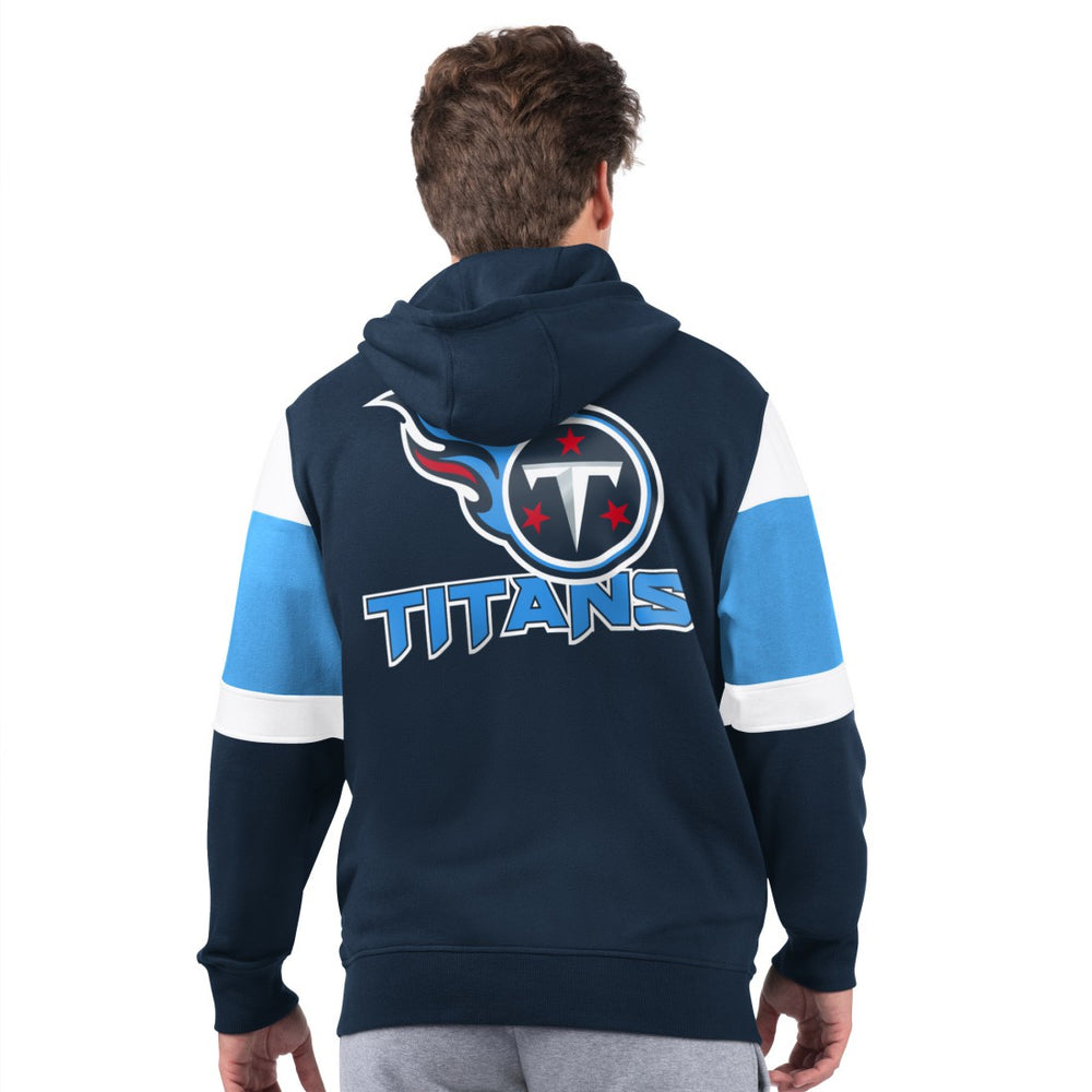 Tennessee Titans Starter Extreme Full-Zip Hoodie - Navy Hoodies