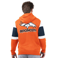 Denver Broncos Starter Extreme Full-Zip Hoodie - Orange Hoodies