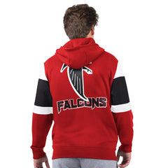 Atlanta Falcons Starter Extreme Vintage Logo Full-Zip Hoodie - Red Hoodies