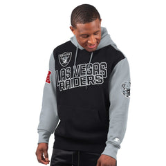 Las Vegas Raiders Starter Extreme Pullover Hoodie - Black Hoodies