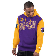 Minnesota Vikings Starter Extreme Pullover Hoodie - Purple Hoodies