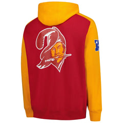 Tampa Bay Buccaneers Starter Extreme Vintage Logo Pullover Hoodie - Orange Hoodies