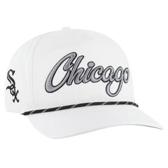Chicago White Sox '47 Overhand Speckle Hitch Rope Adjustable Hat - White Hats