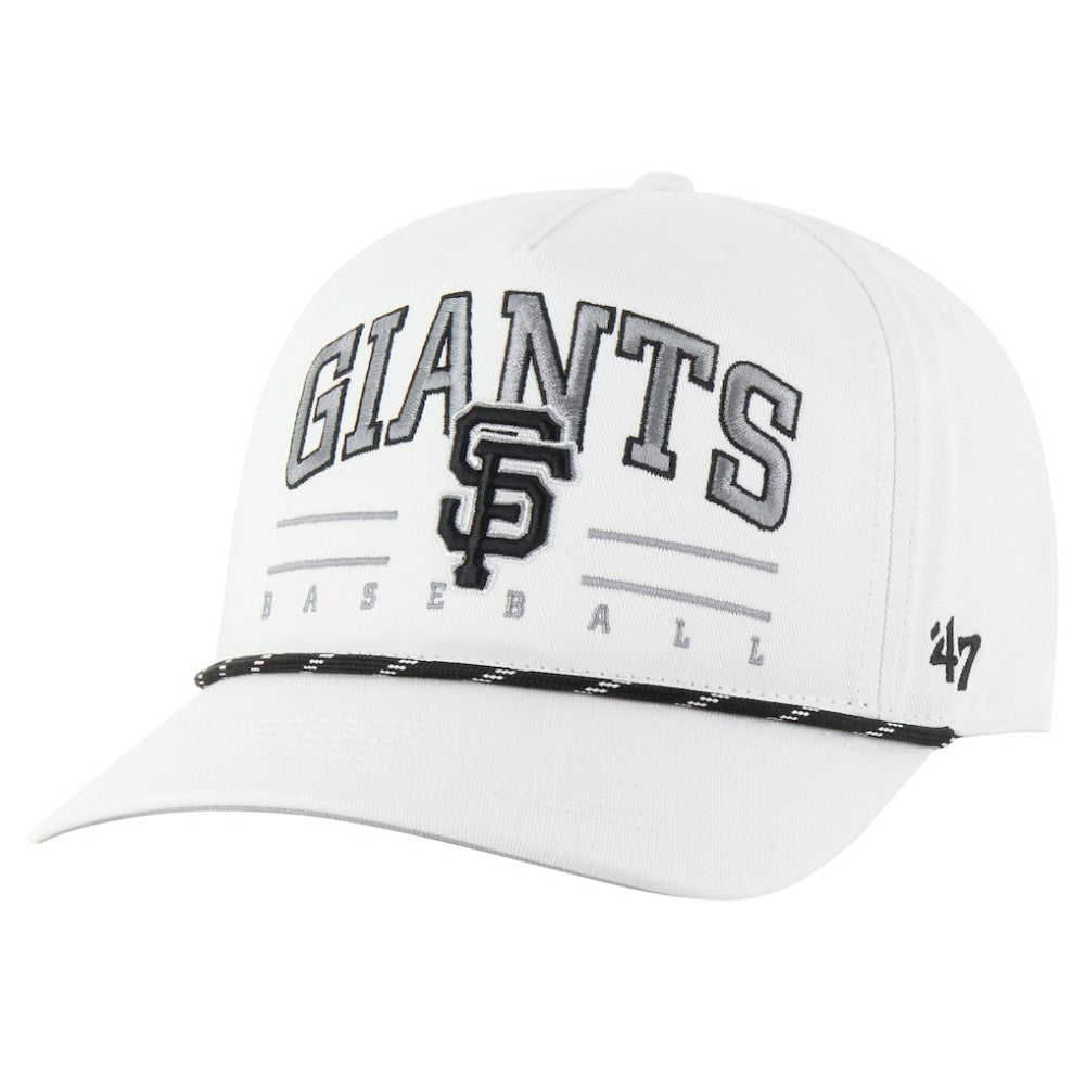 San Francisco Giants '47 Roscoe Speckle Hitch Adjustable Hat - White Hats