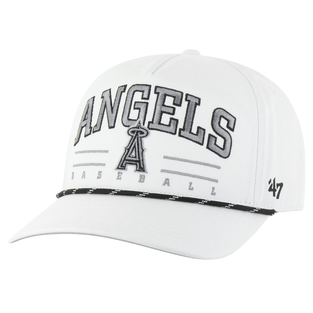 Los Angeles Angels '47 Roscoe Speckle Hitch Adjustable Hat - White Hats