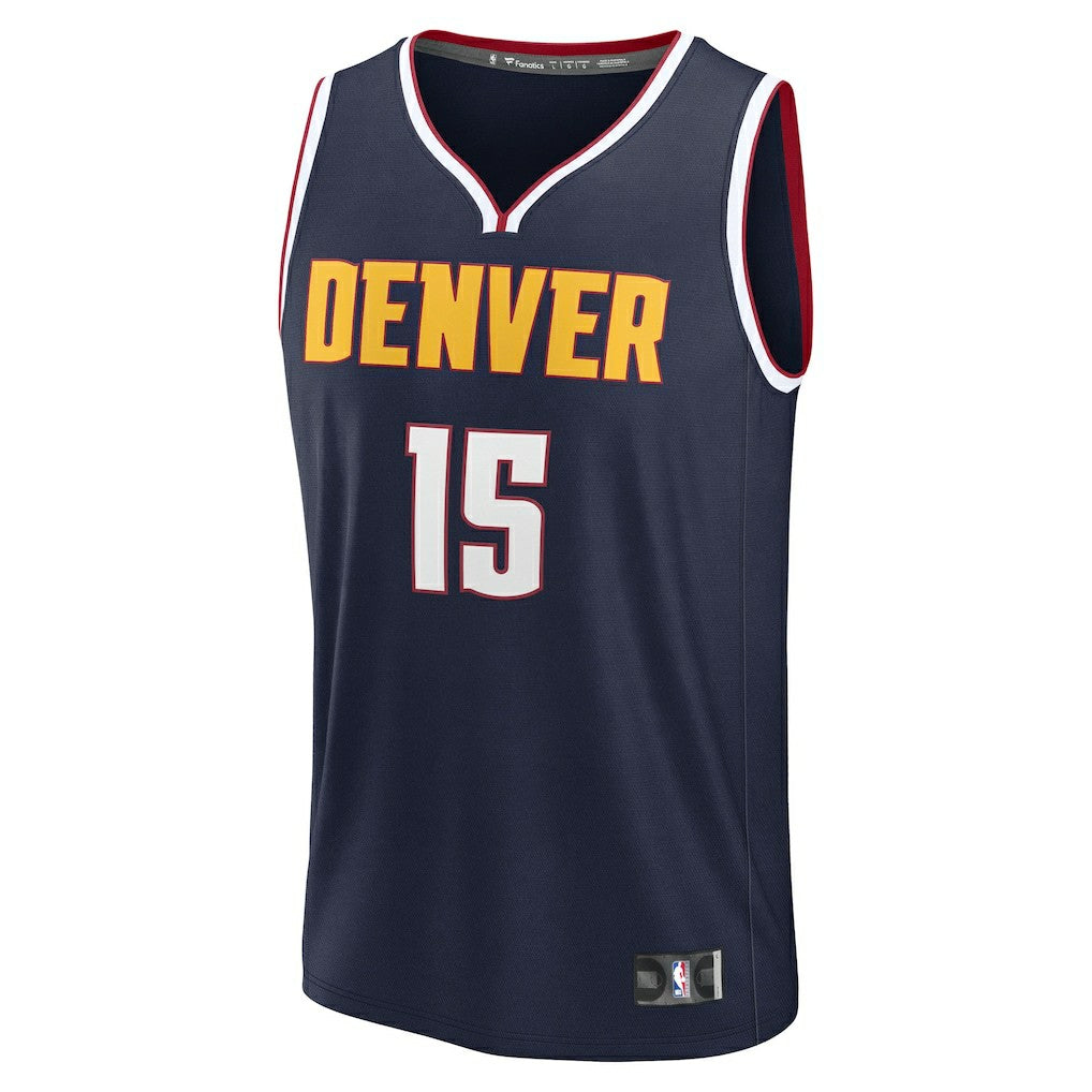 Nikola Jokic Denver Nuggets Youth Fast Break Replica Player Jersey Icon Editi- Navy - Fanatics
