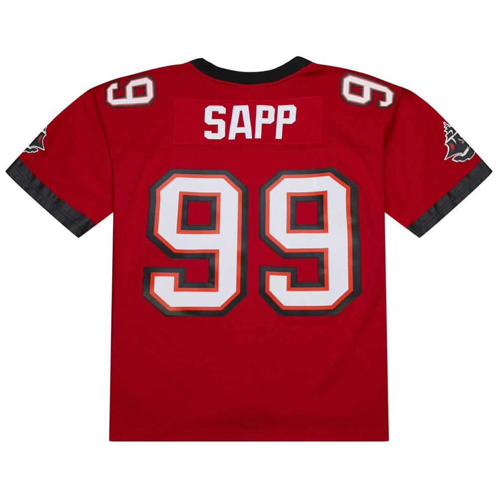 Warren Sapp Tampa Bay Buccaneers 2002 Legacy Replica Jersey - Red Jerseys