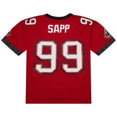Warren Sapp Tampa Bay Buccaneers 2002 Legacy Replica Jersey - Red Jerseys
