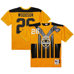 Rod Woodson Pittsburgh Steelers 1994 Authentic Throwback Retired Player Jersey - Gold Jerseys
