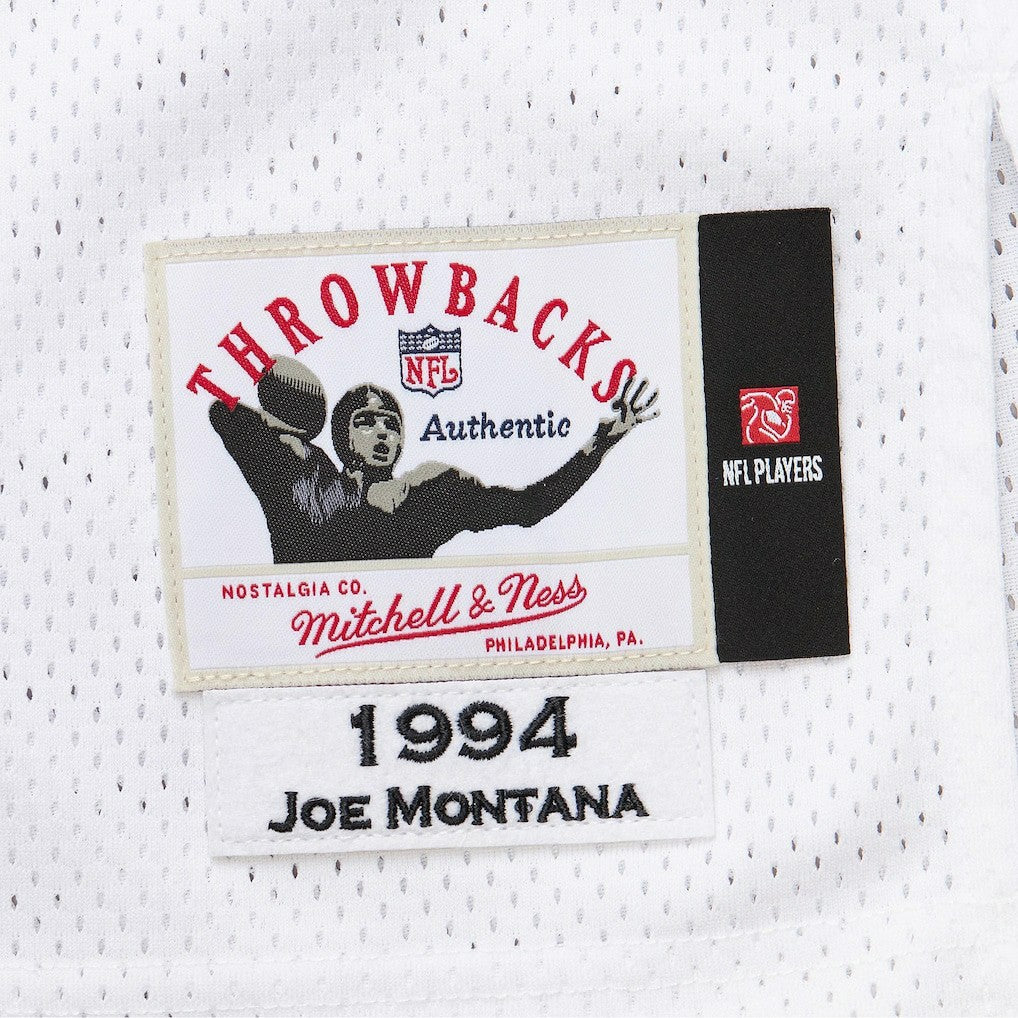 Joe Montana Kansas City Chiefs 1994 Authentic Throwback Retired Player Jersey - White Jerseys