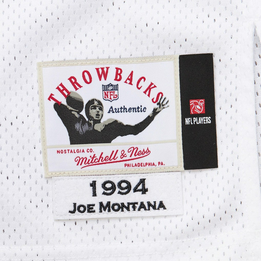 Joe Montana Kansas City Chiefs 1994 Authentic Throwback Retired Player Jersey - White Jerseys
