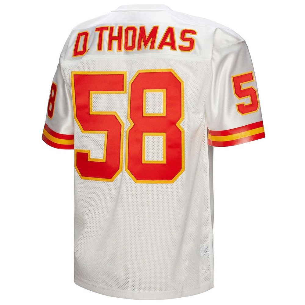 Derrick Thomas Kansas City Chiefs 1994 Authentic Throwback Retired Player Jersey - White Jerseys