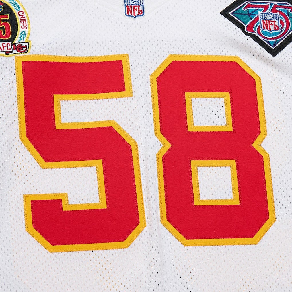 Derrick Thomas Kansas City Chiefs 1994 Authentic Throwback Retired Player Jersey - White Jerseys