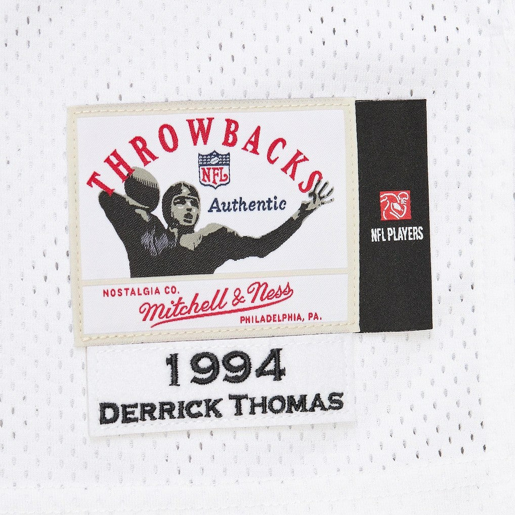 Derrick Thomas Kansas City Chiefs 1994 Authentic Throwback Retired Player Jersey - White Jerseys