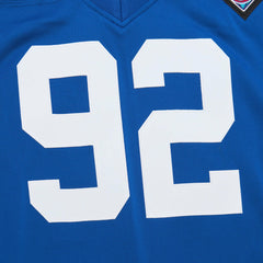Michael Strahan New York Giants 1994 Authentic Throwback Retired Player Jersey - Royal Jerseys