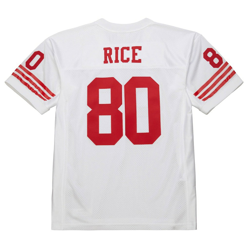 Jerry Rice San Francisco 49ers 1994 Authentic Throwback Retired Player Jersey - White Jerseys
