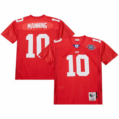 Eli Manning New York Giants 2004 Authentic Throwback Retired Player Jersey - Red Jerseys