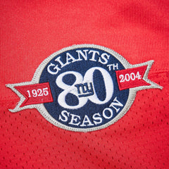 Eli Manning New York Giants 2004 Authentic Throwback Retired Player Jersey - Red Jerseys