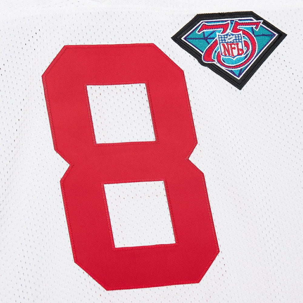 Steve Young San Francisco 49ers 1994 Authentic Throwback Retired Player Jersey - White Jerseys