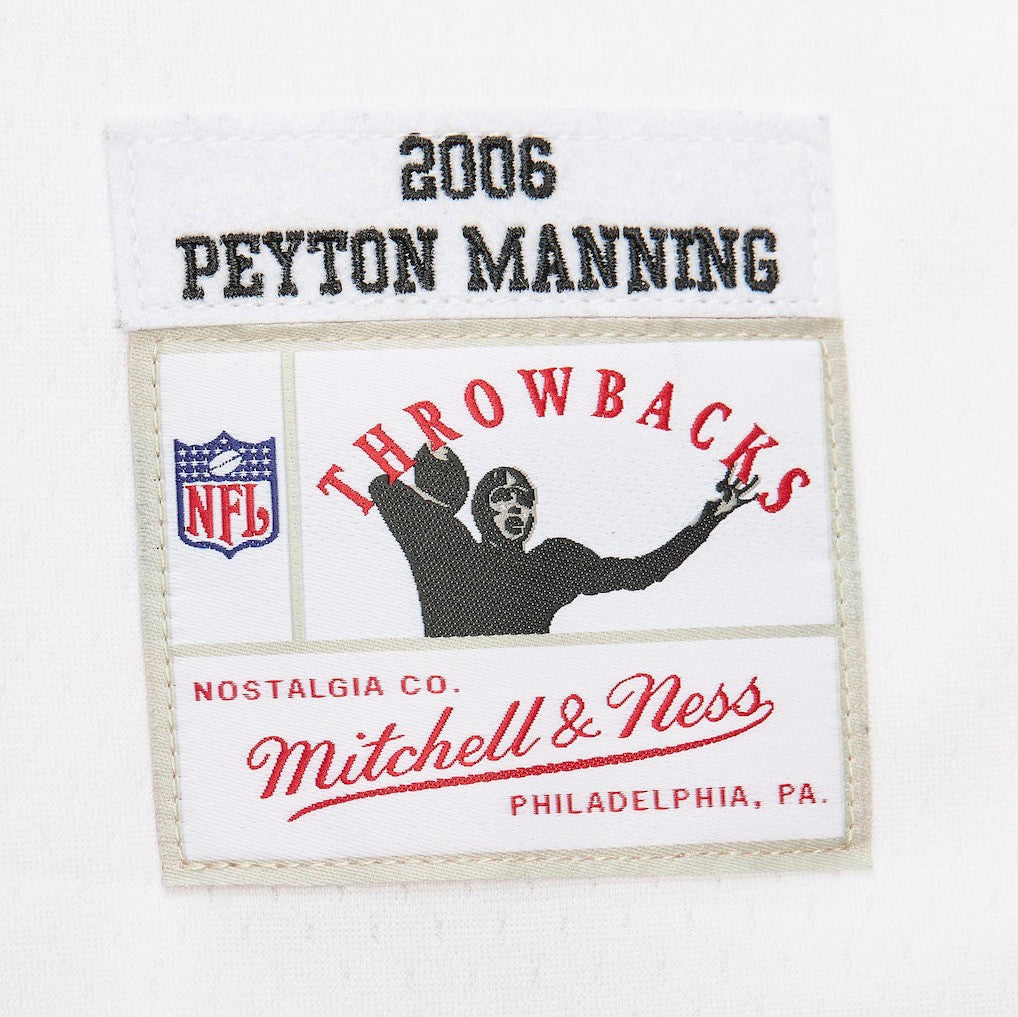 Peyton Manning Indianapolis Colts Player Name & Number Hoodie Legacy Jersey - White Jerseys