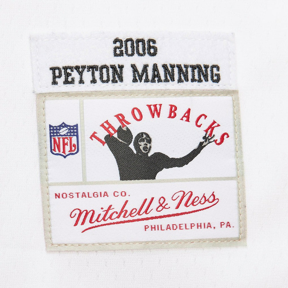 Peyton Manning Indianapolis Colts Player Name & Number Hoodie Legacy Jersey - White Jerseys